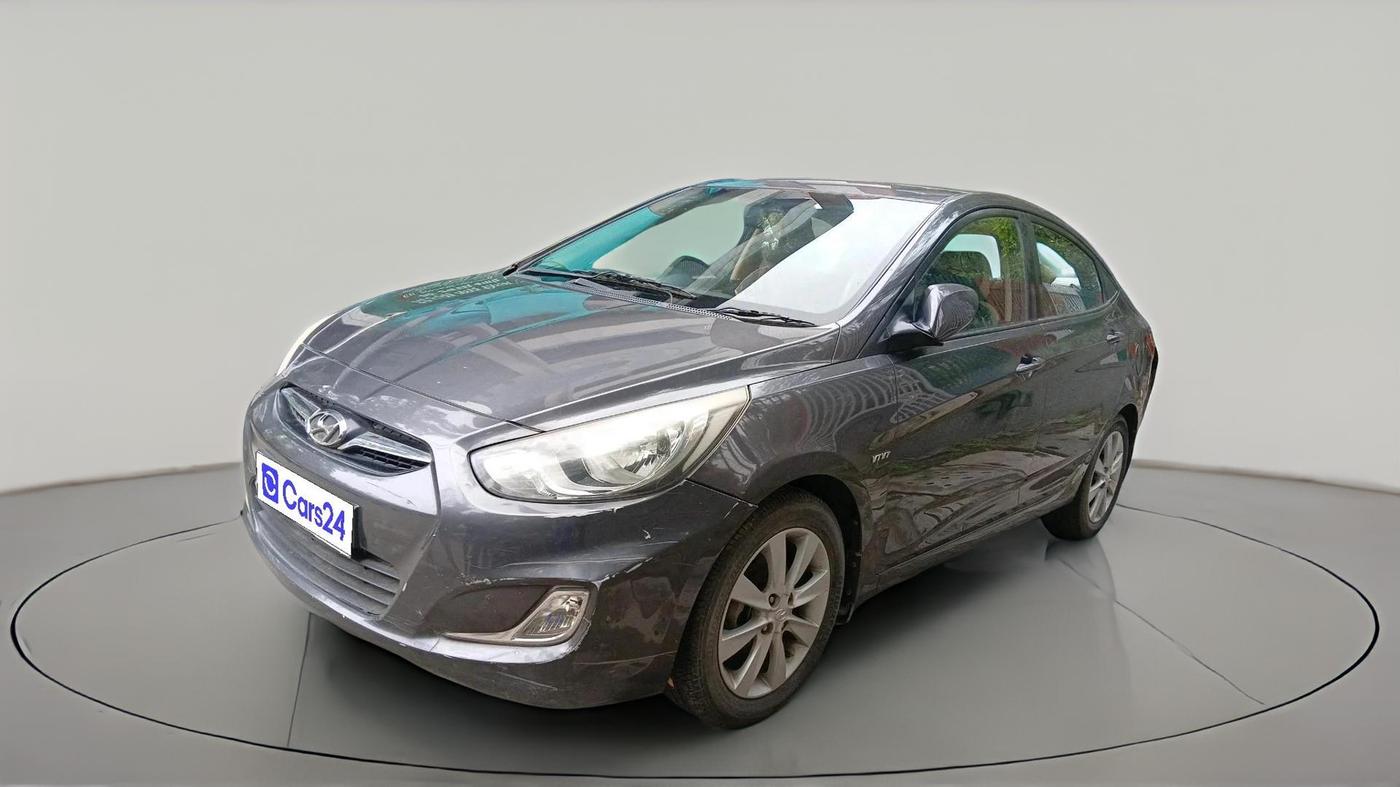 2012 Hyundai Verna FLUIDIC 1.6 VTVT SX, Petrol, Manual, 56,362 km, exterior