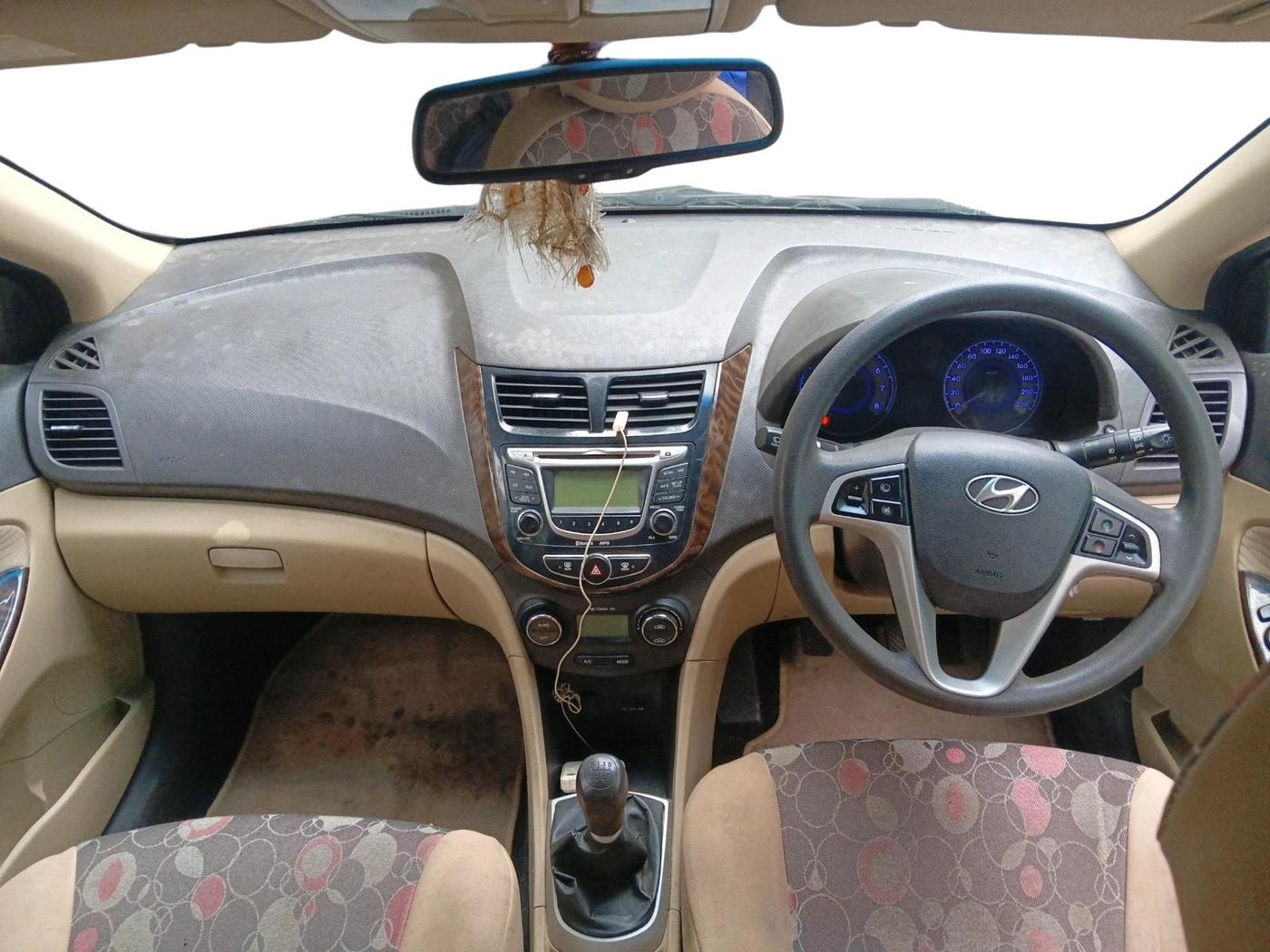 2012 Hyundai Verna FLUIDIC 1.6 VTVT SX, Petrol, Manual, 56,362 km, interior