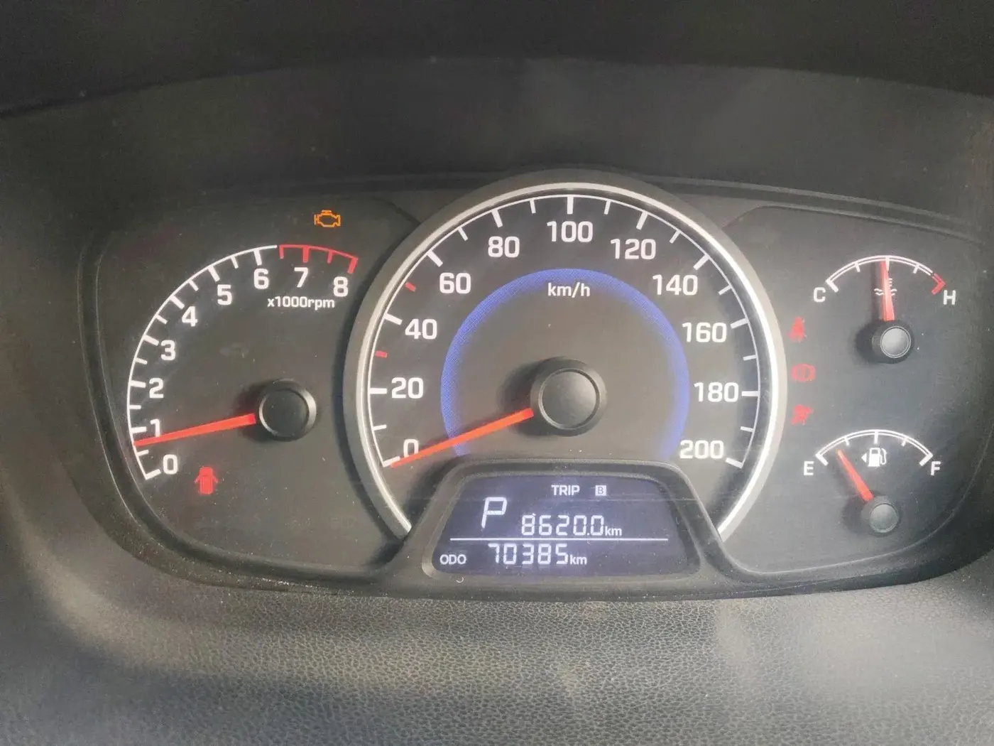 2018 Hyundai Grand i10 SPORTZ AT 1.2 KAPPA VTVT, Petrol, Automatic, 70,385 km, interior