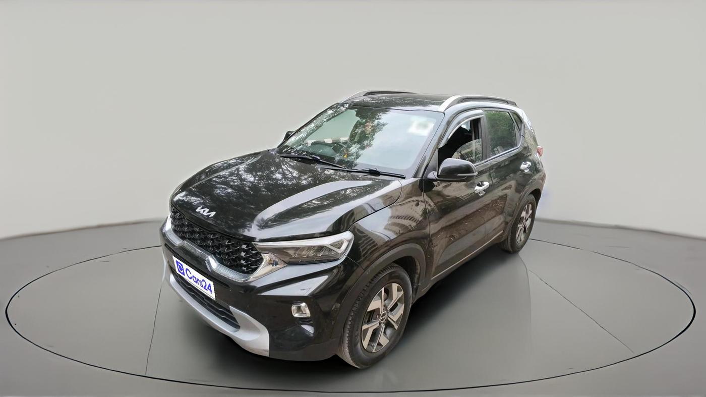 2021 KIA SONET HTX 1.5 AT, Diesel, Automatic, 1,25,034 km, exterior