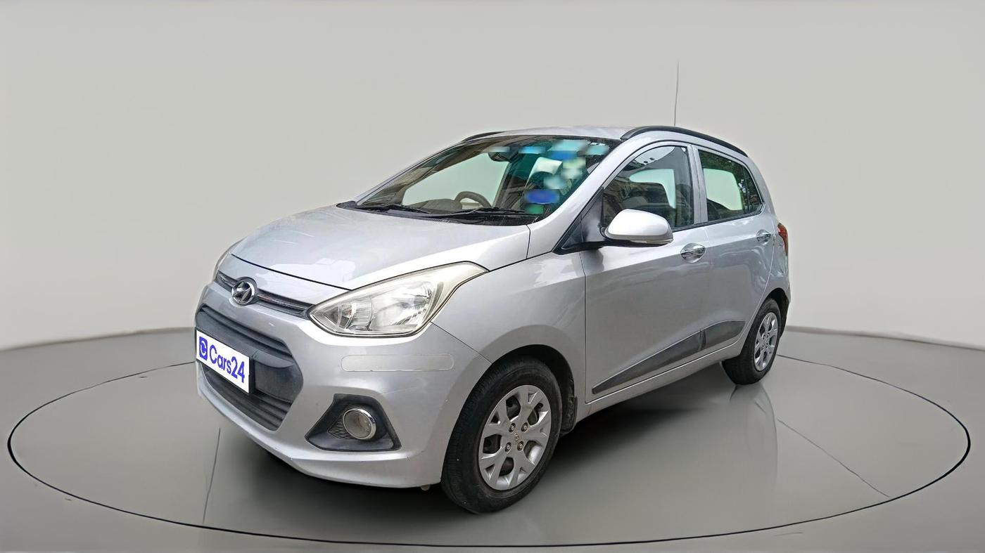 2014 Hyundai Grand i10 SPORTZ 1.2 KAPPA VTVT, Petrol, Manual, 52,855 km, exterior