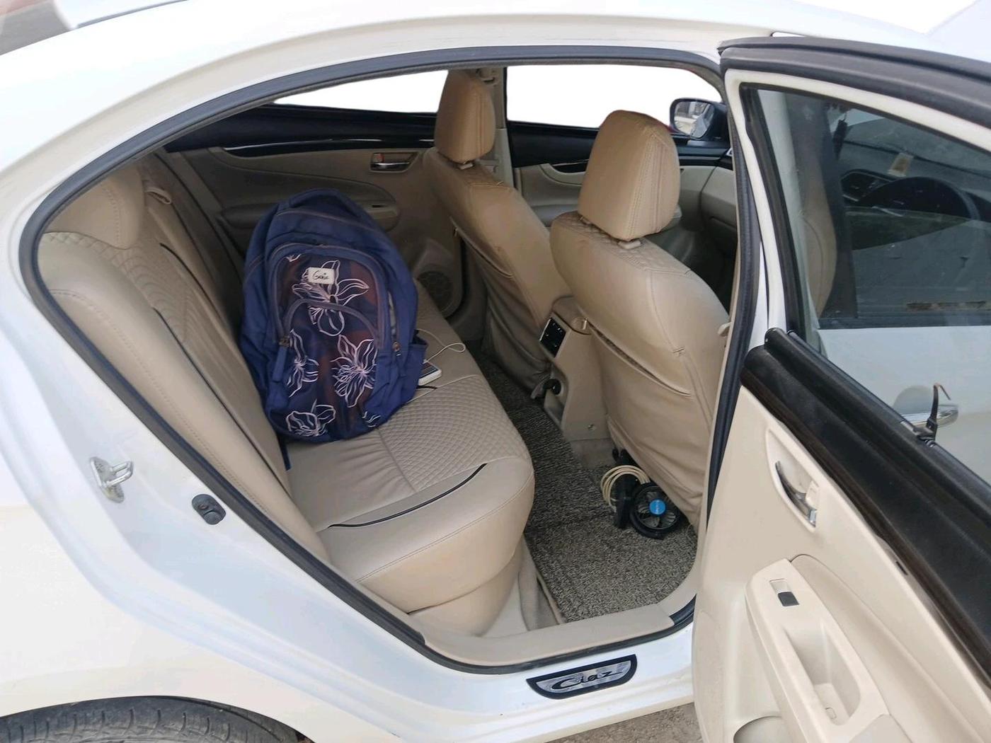 2018 Maruti Ciaz ZETA 1.4  MT PETROL, CNG, Manual, 70,123 km, interior