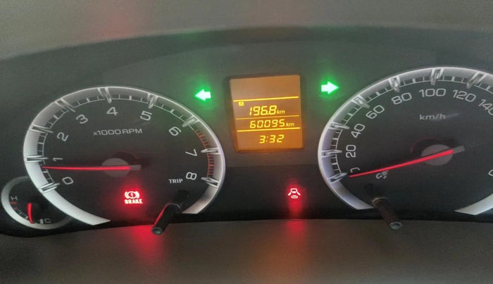 2012 Maruti Ertiga VXI, Petrol, Manual, 60,095 km, interior