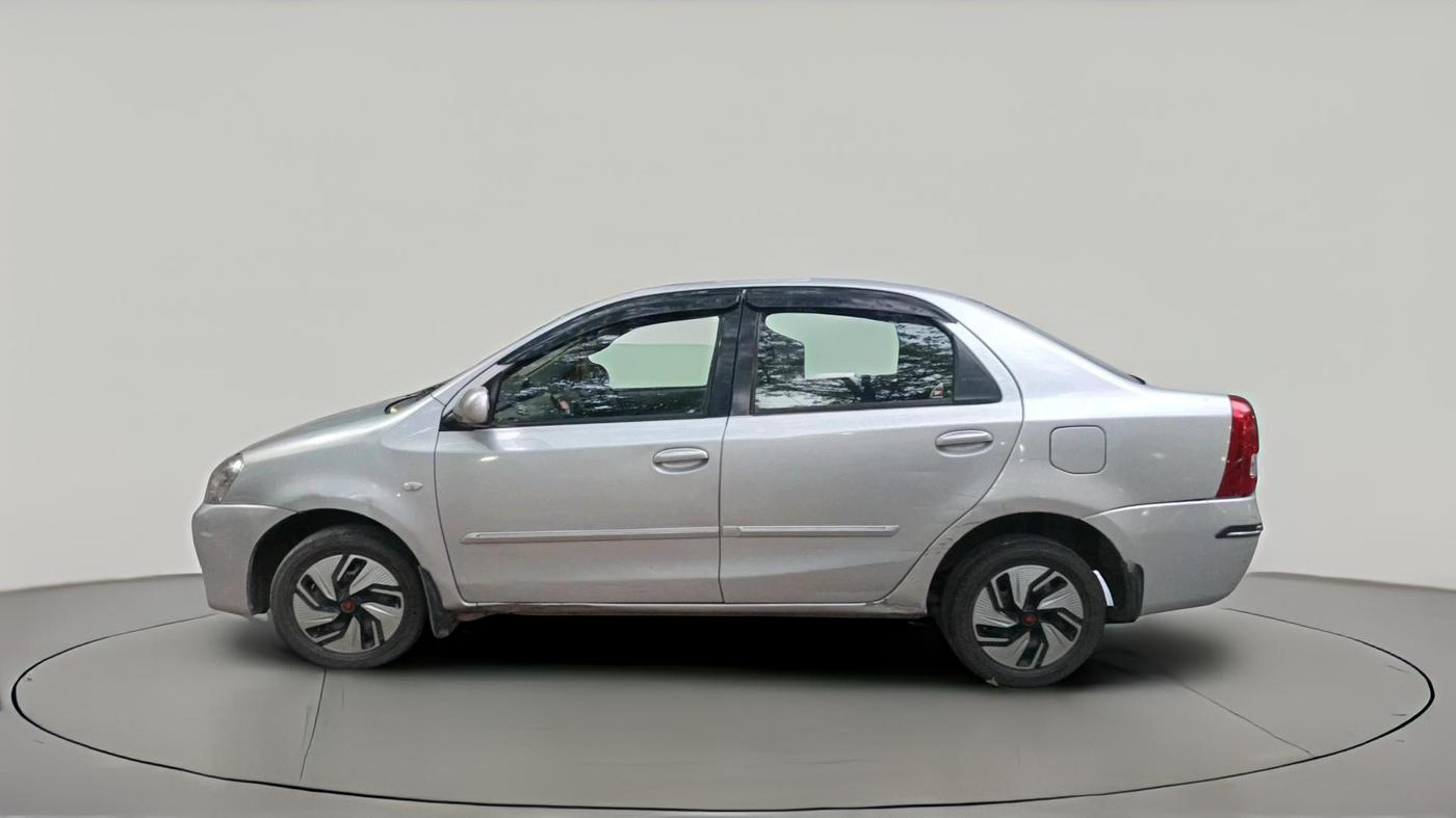 2011 Toyota Etios G, CNG, Manual, 20,925 km, exterior