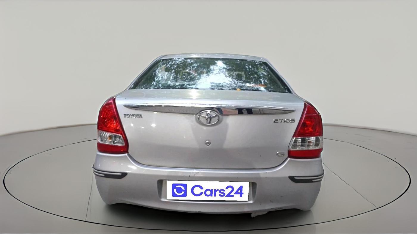 2011 Toyota Etios G, CNG, Manual, 20,925 km, exterior