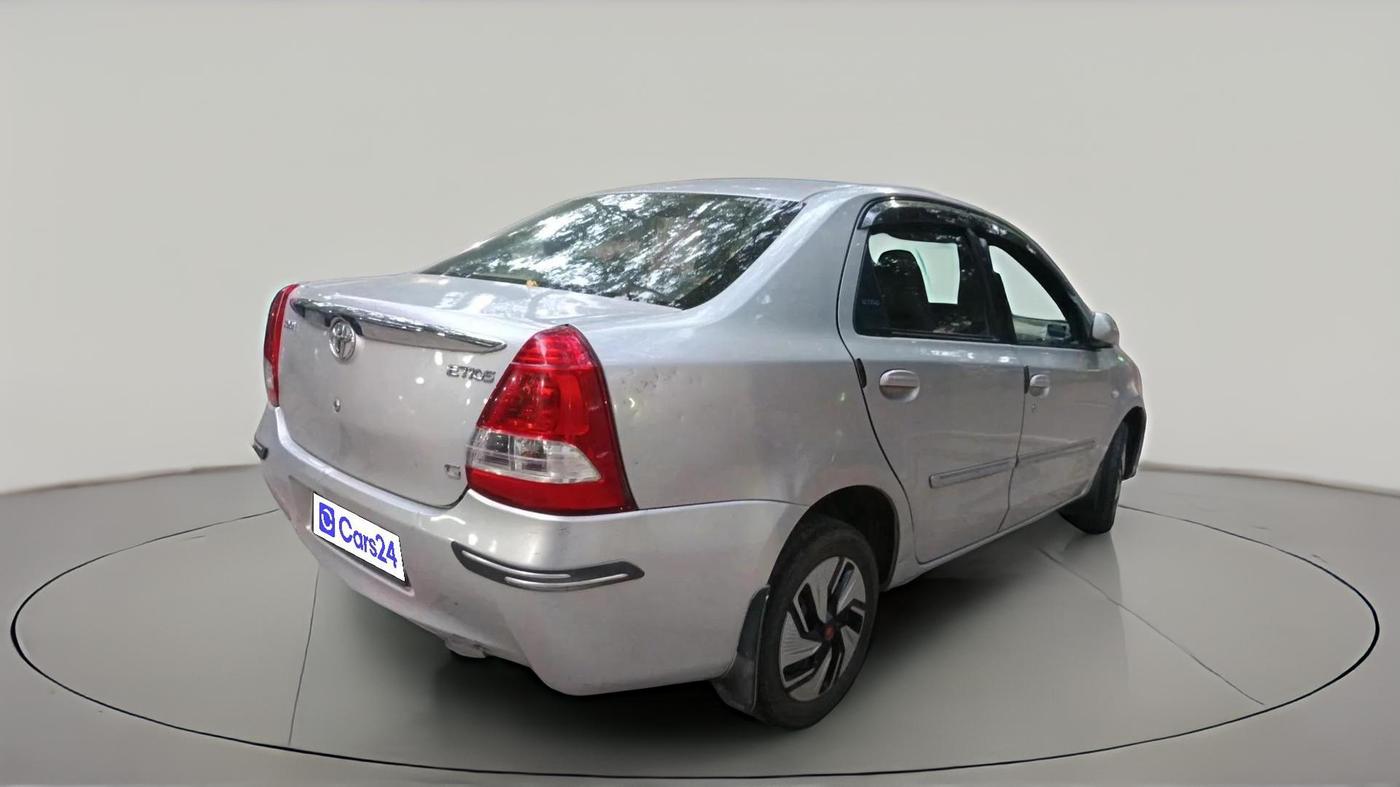 2011 Toyota Etios G, CNG, Manual, 20,925 km, exterior