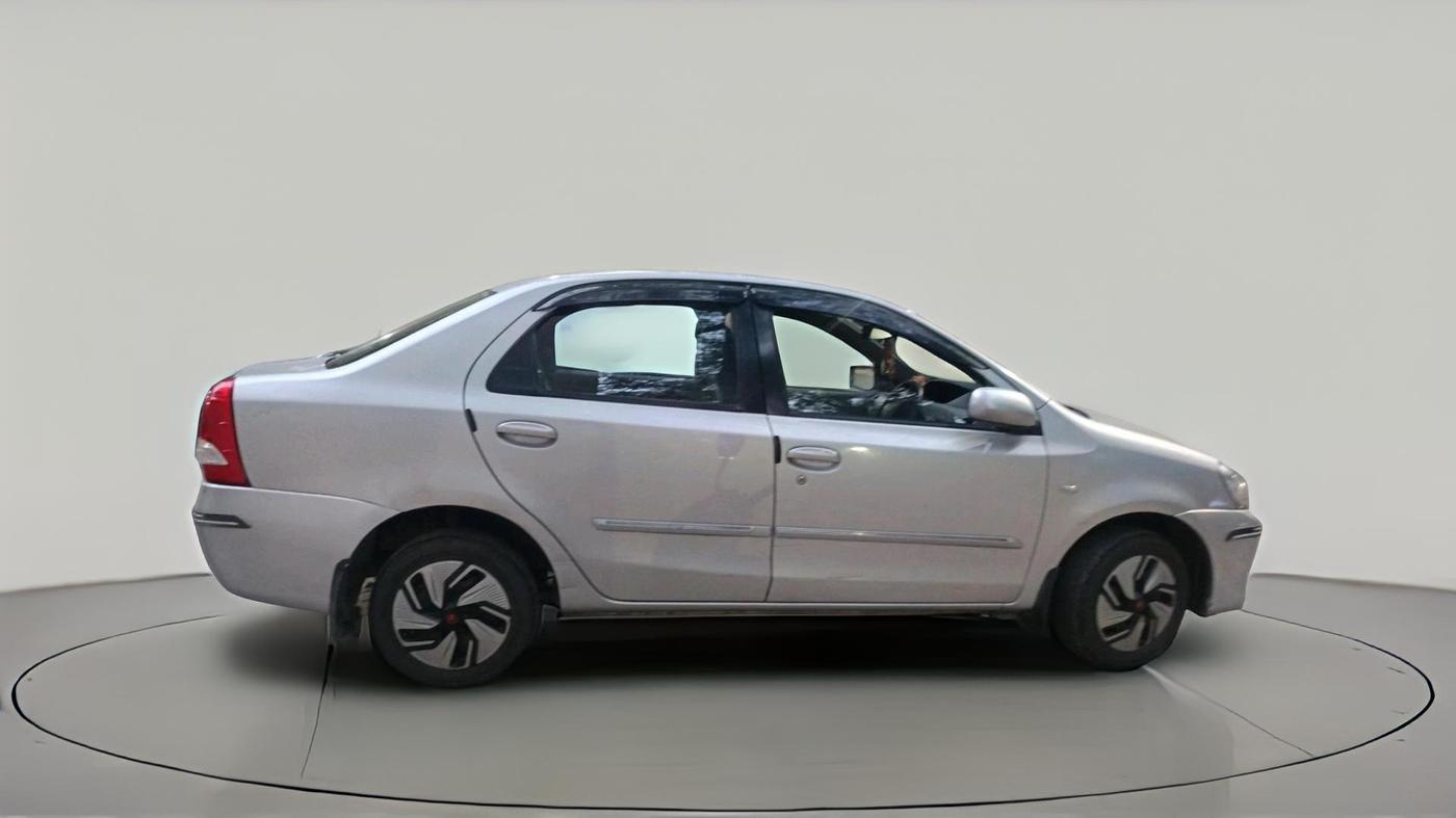 2011 Toyota Etios G, CNG, Manual, 20,925 km, exterior