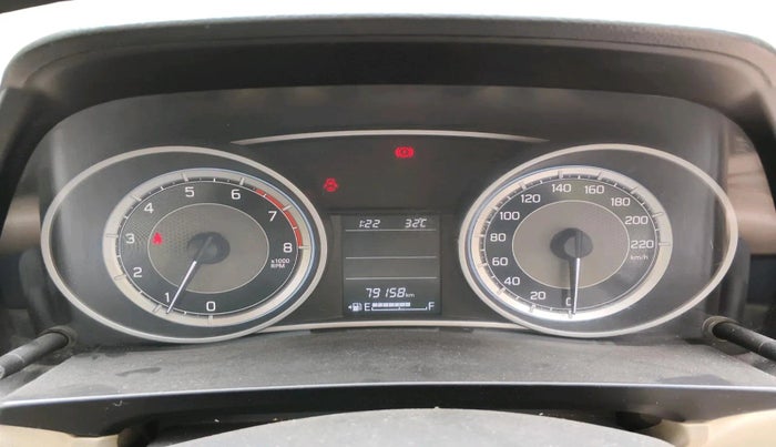 2017 Maruti Dzire ZXI, Petrol, Manual, 79,158 km, interior