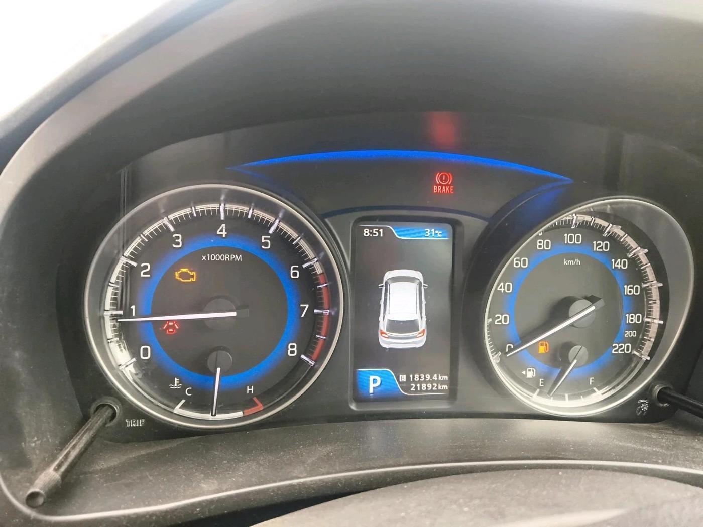 2018 Maruti Baleno ZETA CVT PETROL 1.2, Petrol, Automatic, 21,892 km, interior