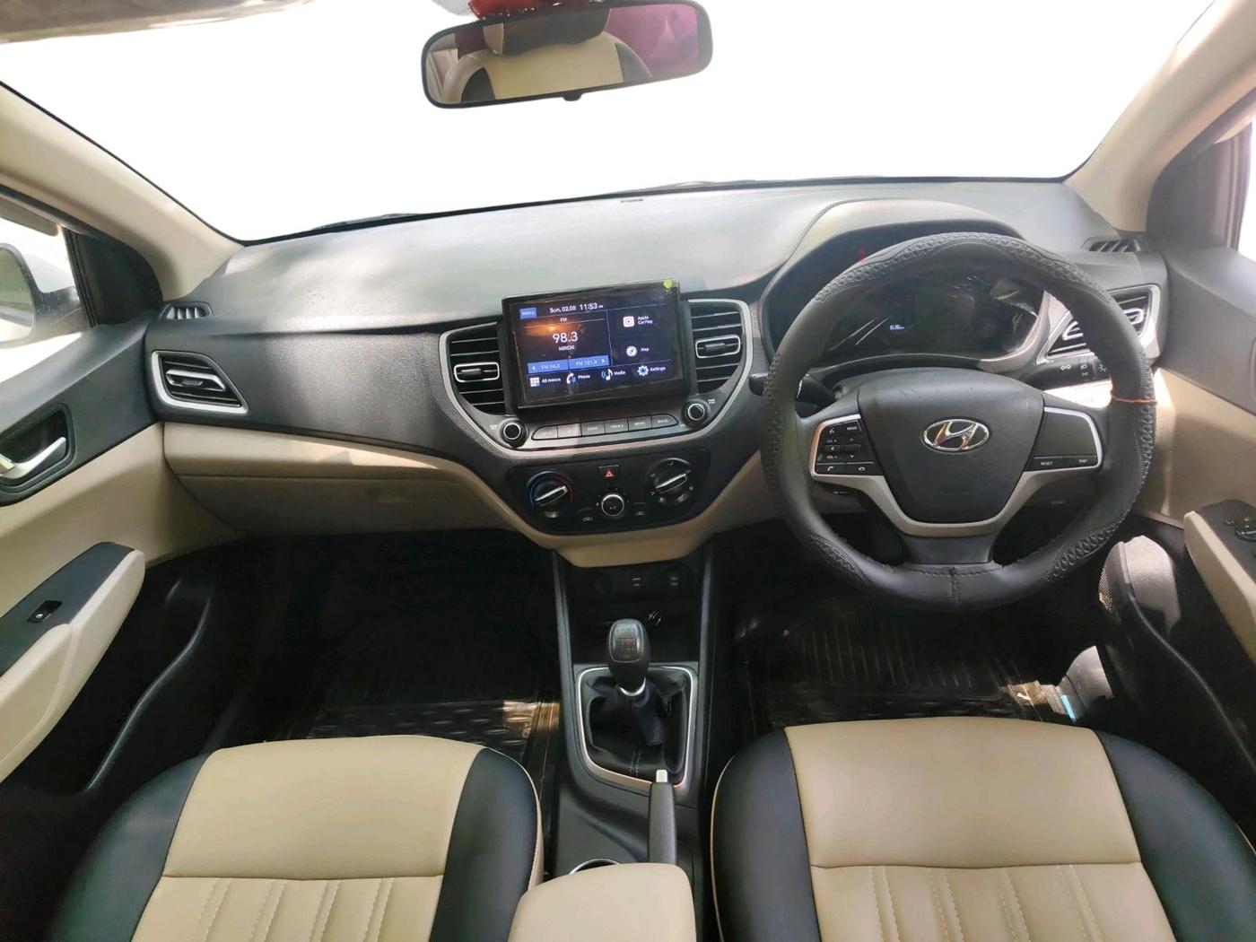 2021 Hyundai Verna S PLUS 1.5 VTVT, Petrol, Manual, 1,636 km, interior