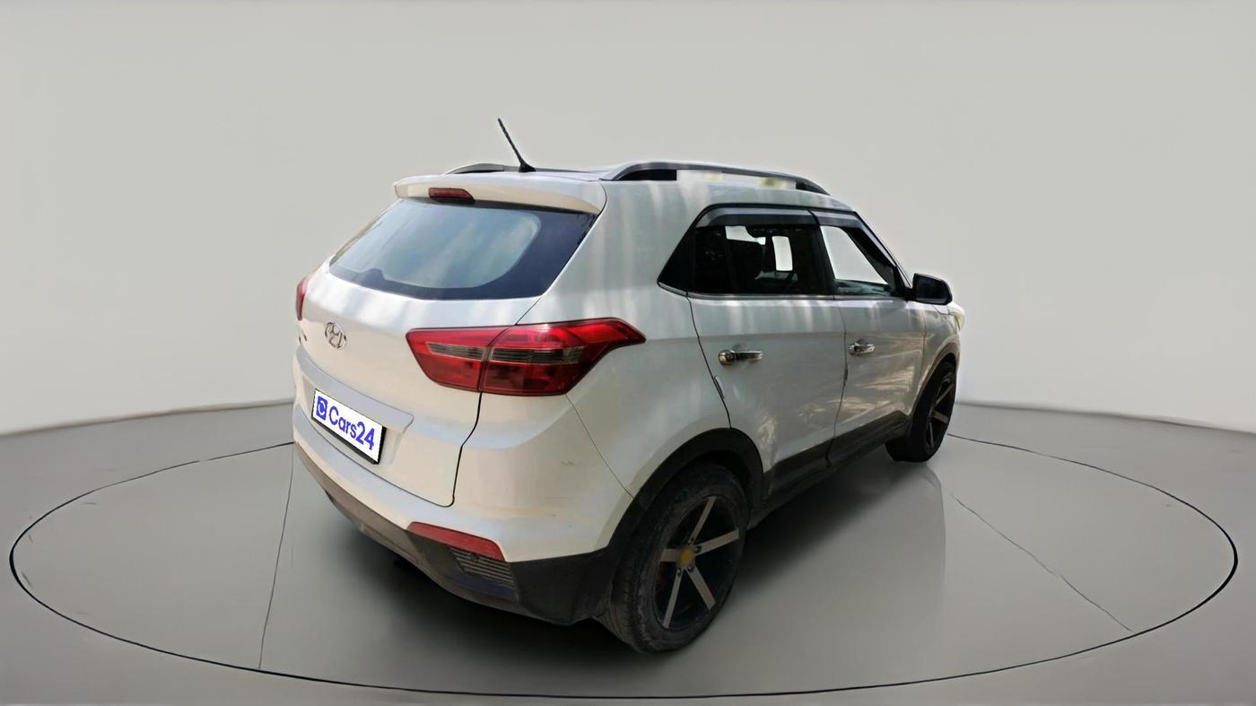 2017 Hyundai Creta E PLUS 1.6 PETROL, CNG, Manual, 1,41,977 km, exterior