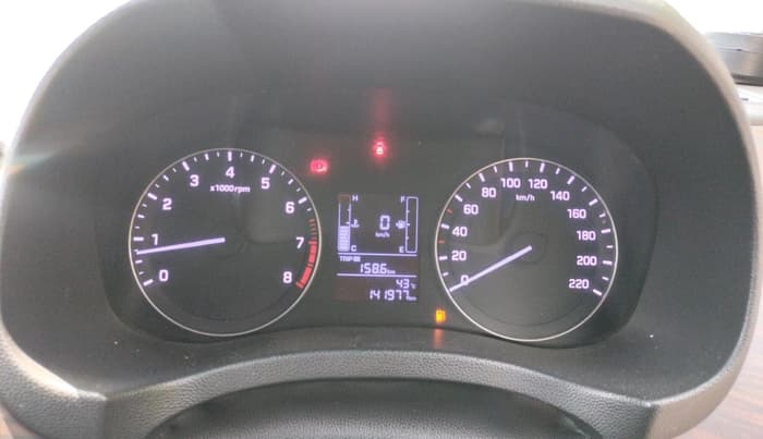 2017 Hyundai Creta E PLUS 1.6 PETROL, CNG, Manual, 1,41,977 km, interior
