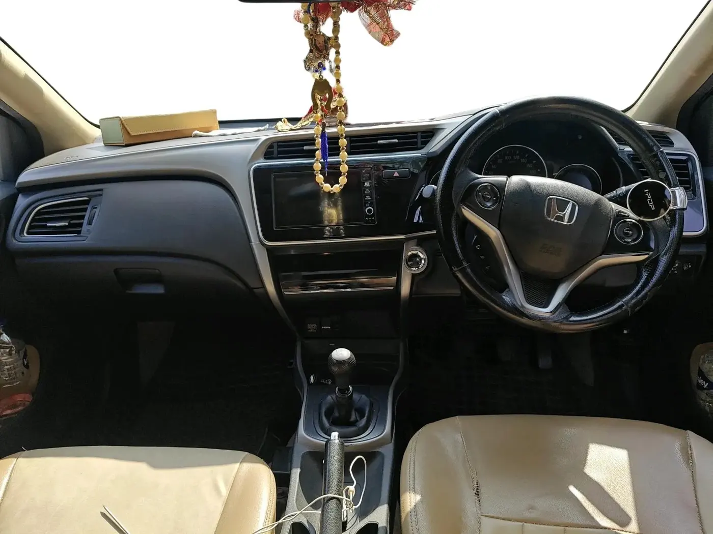 2019 Honda City 1.5L I-VTEC V MT, CNG, Manual, 1,37,718 km, interior