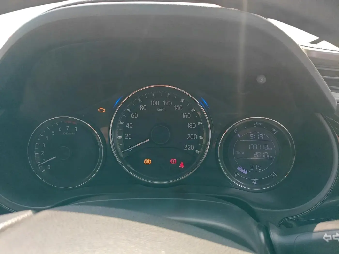 2019 Honda City 1.5L I-VTEC V MT, CNG, Manual, 1,37,718 km, interior