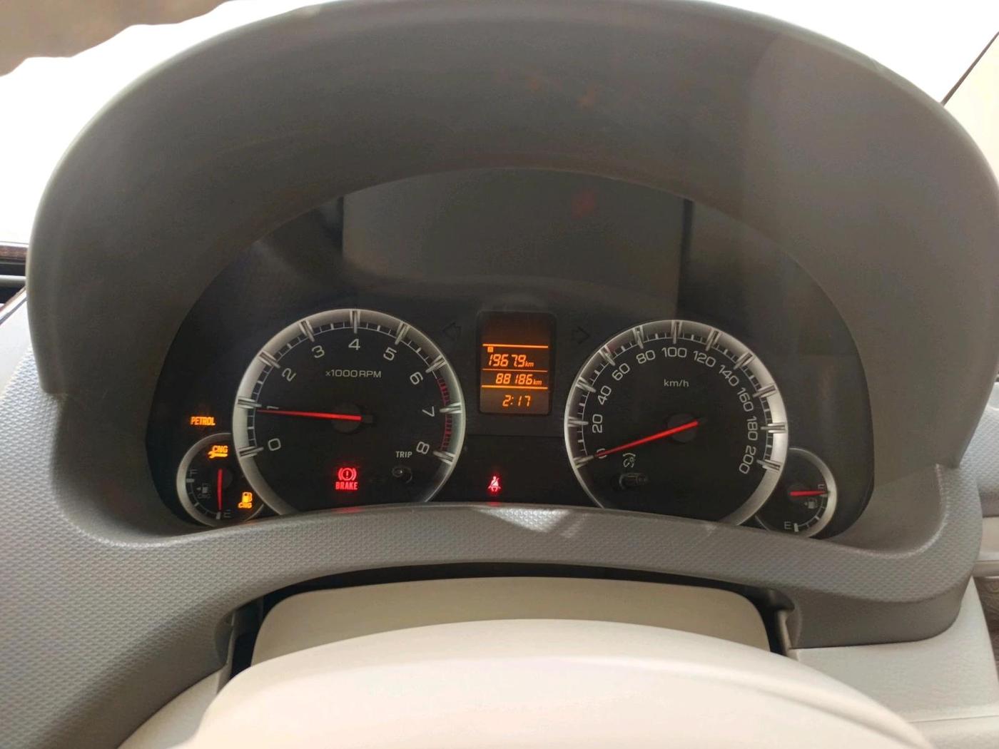 2014 Maruti Ertiga VXI CNG, CNG, Manual, 88,189 km, interior