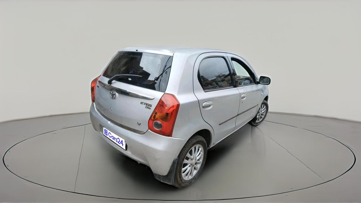 2011 Toyota Etios Liva V, Petrol, Manual, 1,05,511 km, exterior
