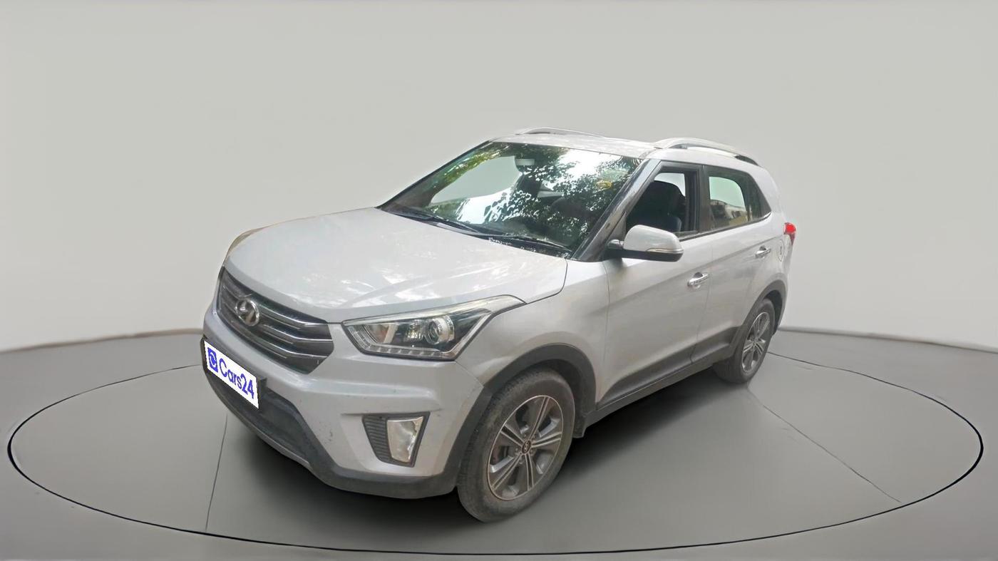 2016 Hyundai Creta SX PLUS AT 1.6 DIESEL, Diesel, Automatic, 1,01,361 km, exterior