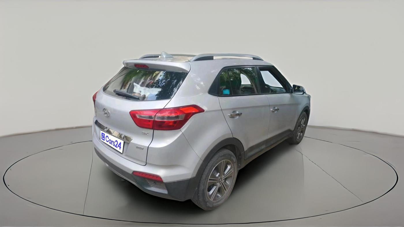 2016 Hyundai Creta SX PLUS AT 1.6 DIESEL, Diesel, Automatic, 1,01,361 km, exterior