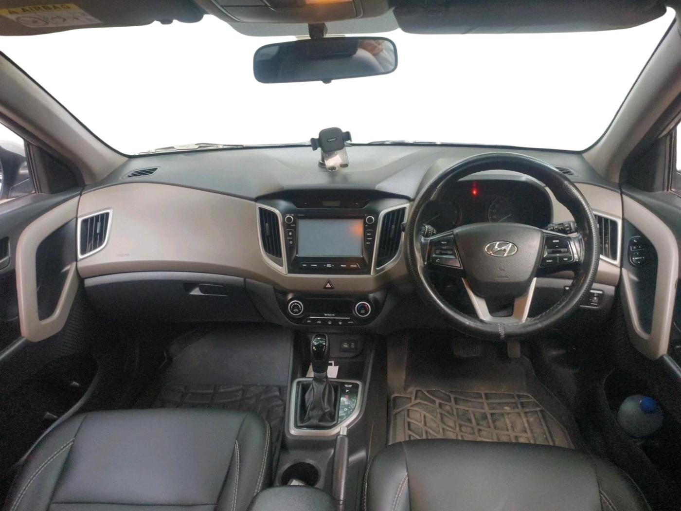 2016 Hyundai Creta SX PLUS AT 1.6 DIESEL, Diesel, Automatic, 1,01,361 km, interior