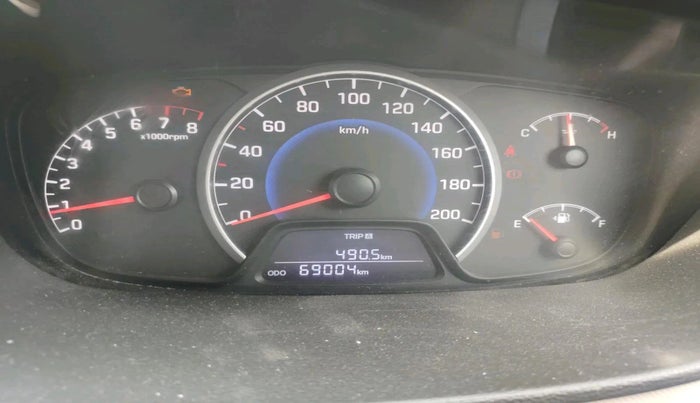 2016 Hyundai Grand i10 MAGNA 1.2 KAPPA VTVT, CNG, Manual, 69,004 km, interior