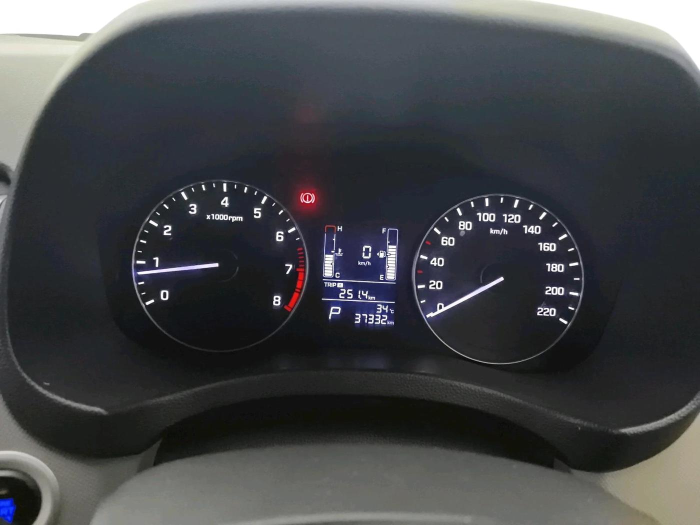 2017 Hyundai Creta SX PLUS AT 1.6 PETROL, Petrol, Automatic, 37,332 km, interior