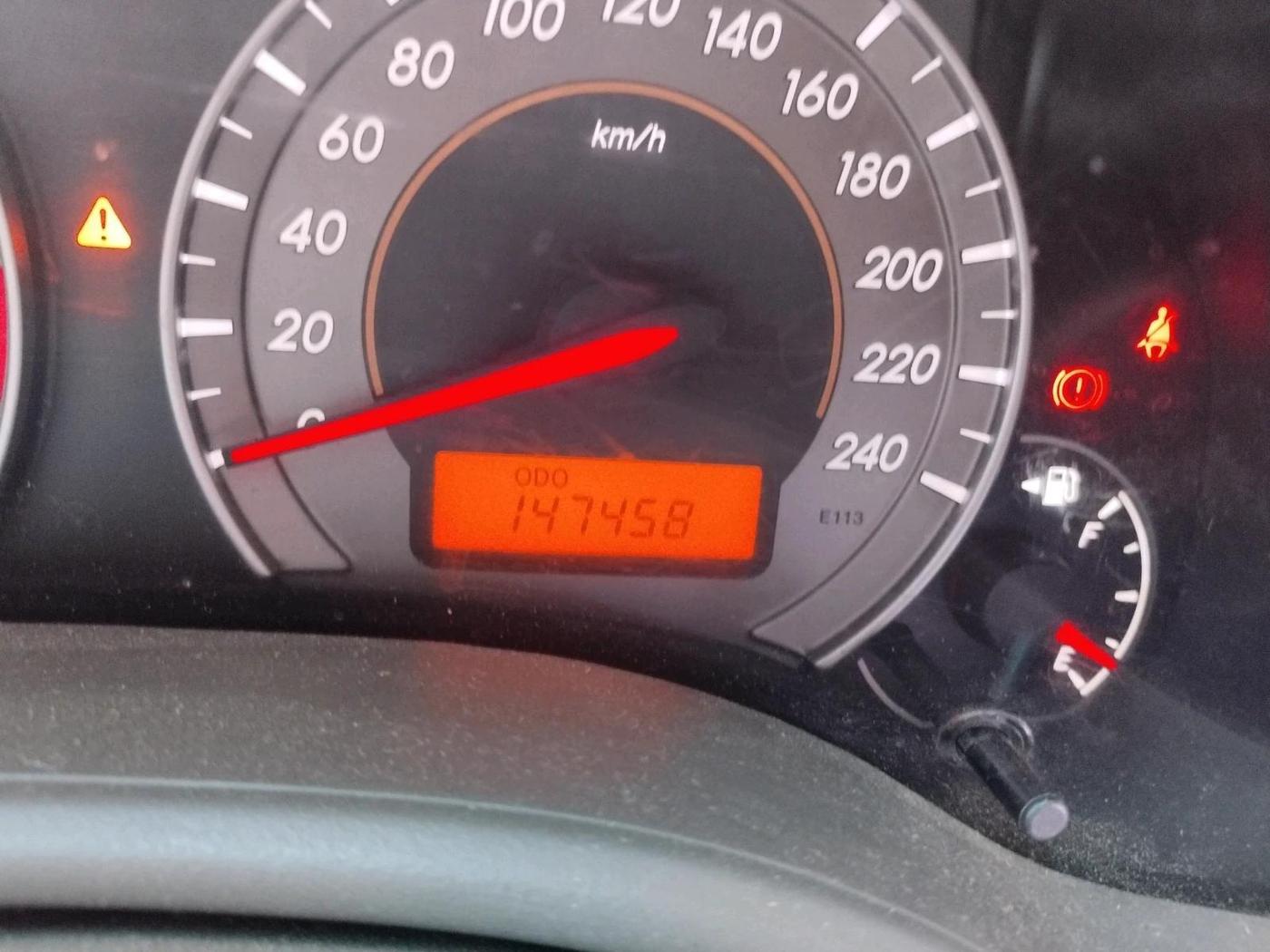 2011 Toyota Corolla Altis G PETROL, CNG, Manual, 1,47,458 km, interior
