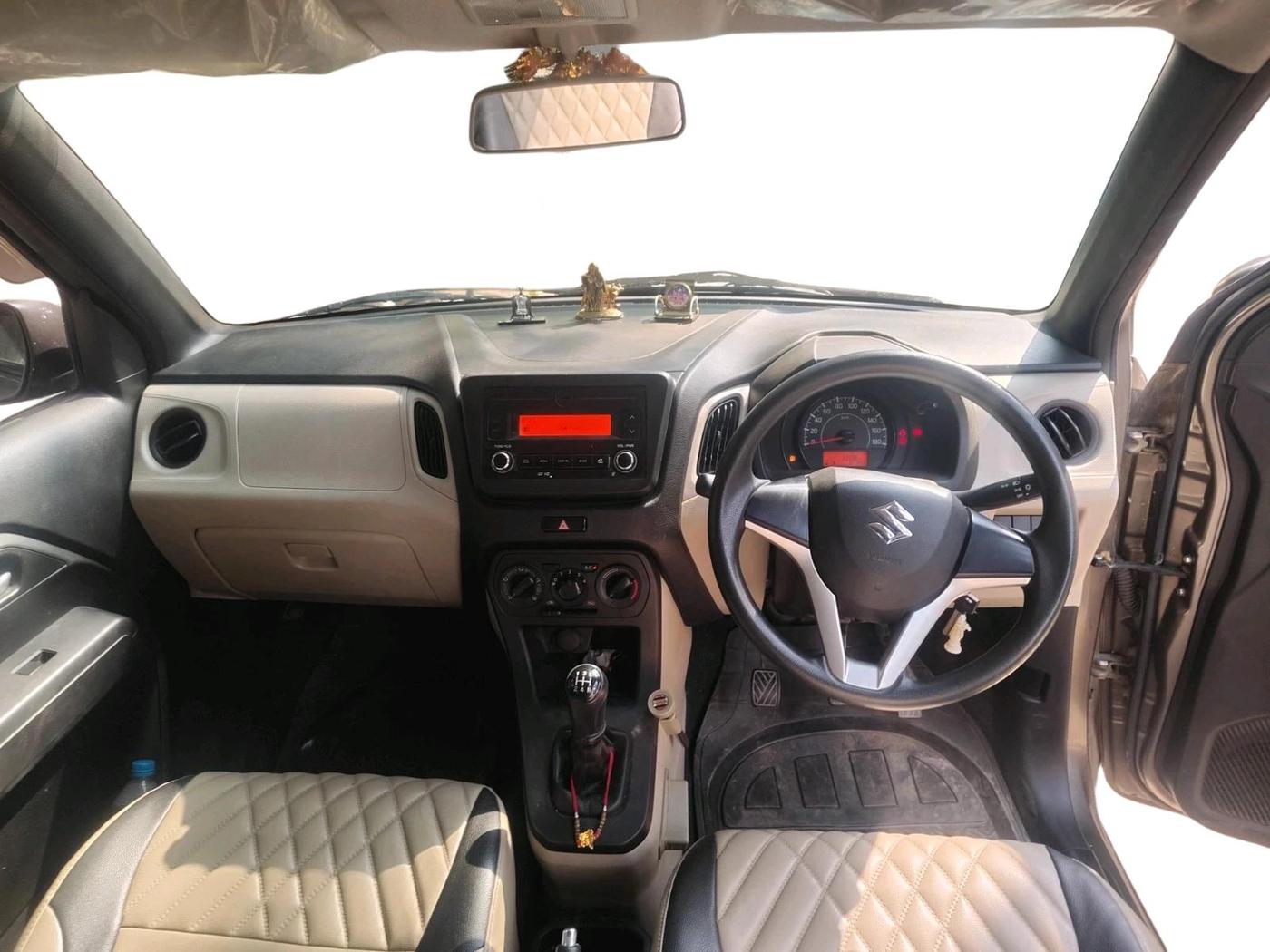 2019 Maruti New Wagon-R VXI 1.0, Petrol, Manual, 33,336 km, interior