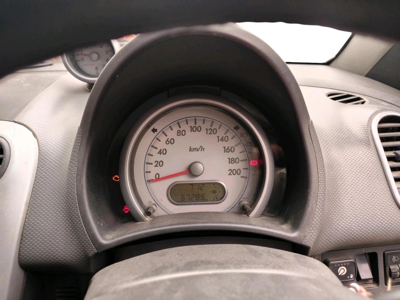 2012 Maruti Ritz VXI, CNG, Manual, 67,300 km, interior