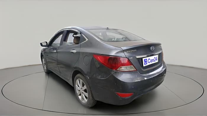 2012 Hyundai Verna FLUIDIC 1.6 VTVT SX OPT AT, Petrol, Automatic, 53,418 km, exterior