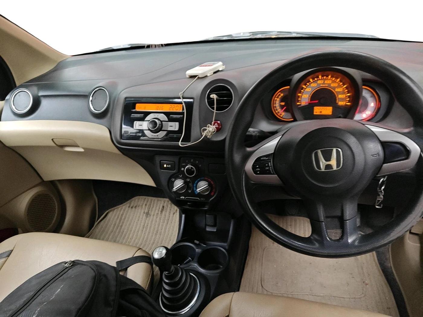 2012 Honda Brio S MT, Petrol, Manual, 42,255 km, interior