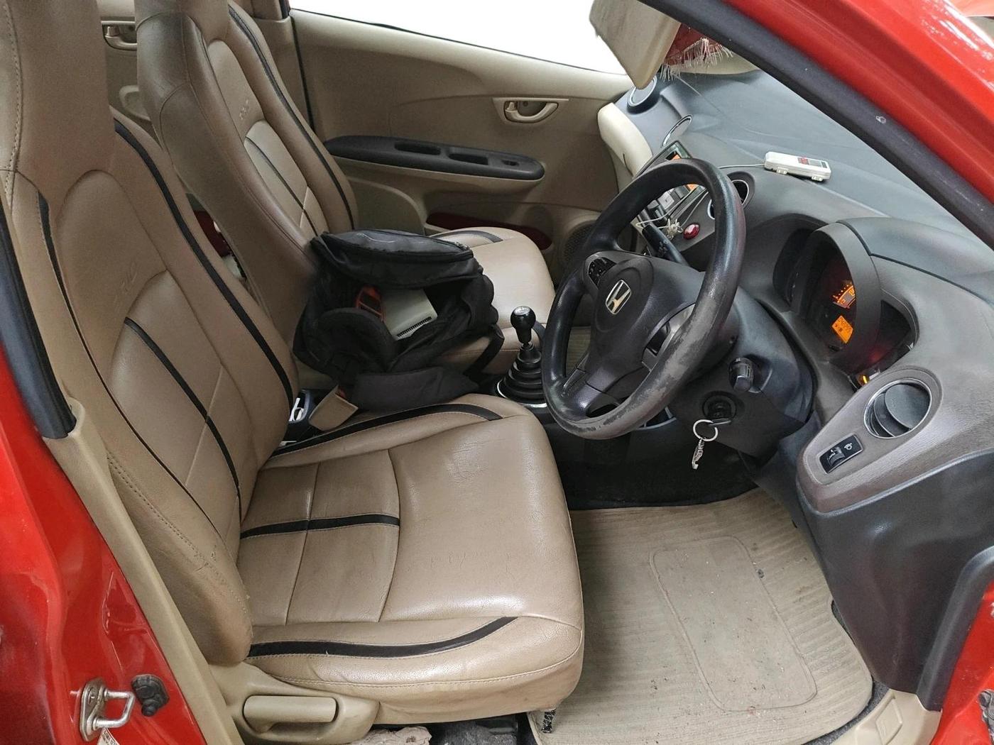 2012 Honda Brio S MT, Petrol, Manual, 42,255 km, interior