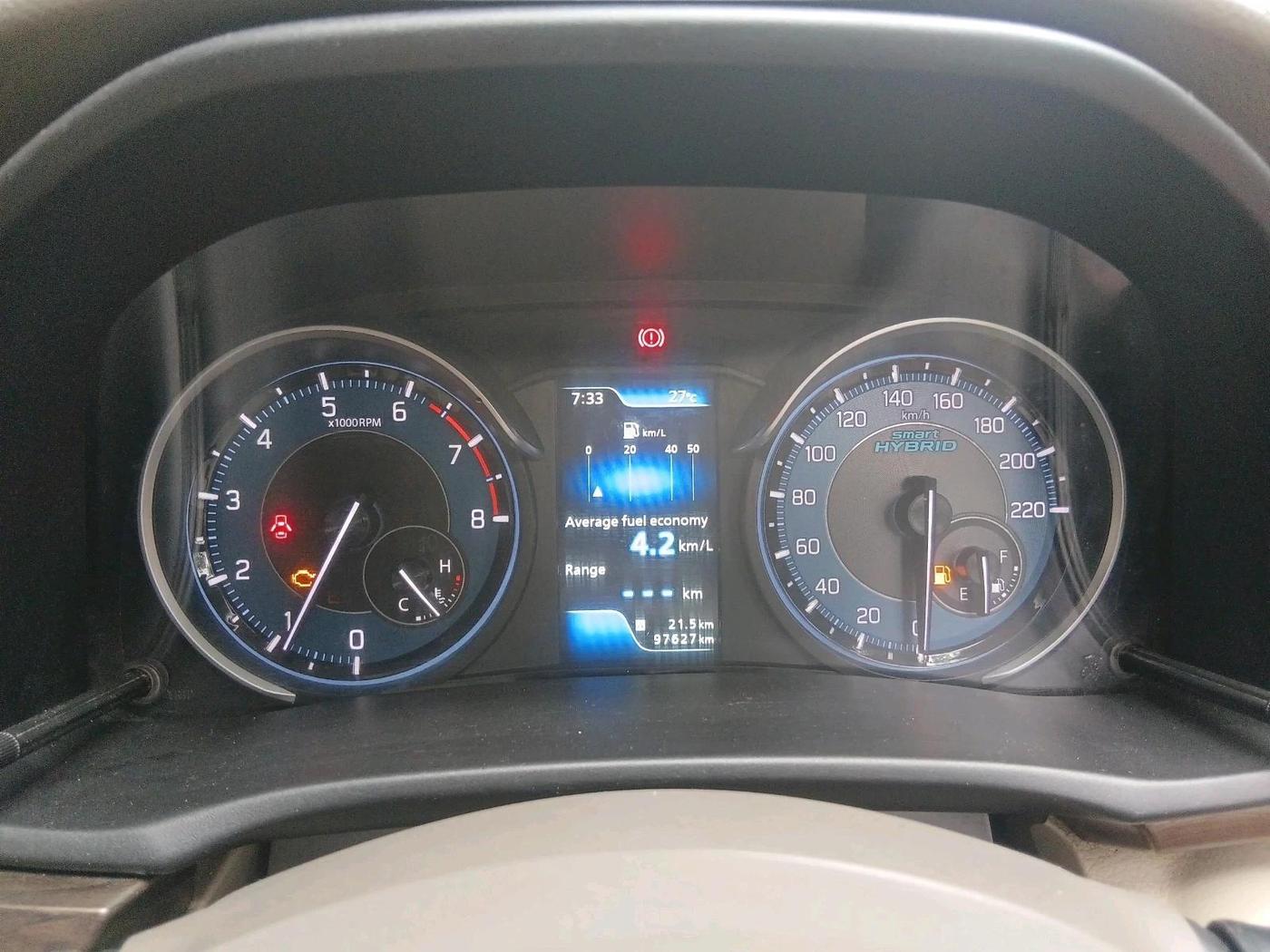 2018 Maruti Ertiga ZXI SHVS, Petrol, Manual, 97,627 km, interior
