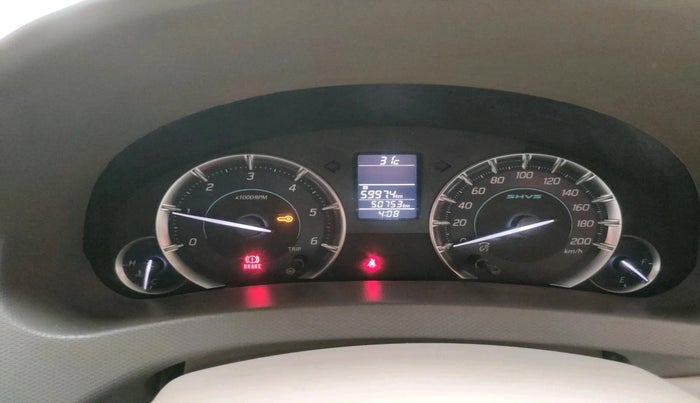 2017 Maruti Ertiga ZDI + SHVS, Diesel, Manual, 50,753 km, interior