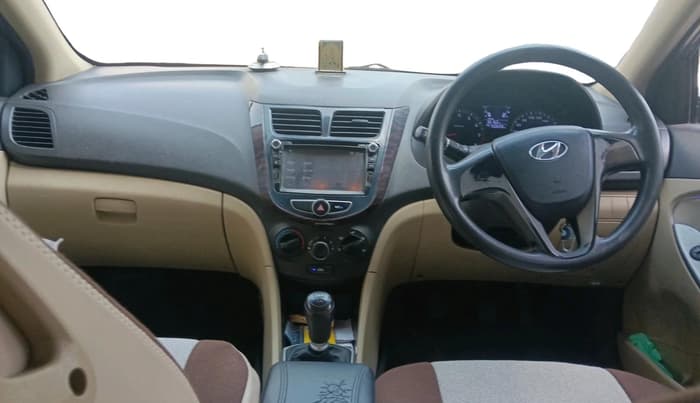 2016 Hyundai Verna FLUIDIC 4S 1.4 VTVT, Petrol, Manual, 1,50,658 km, interior