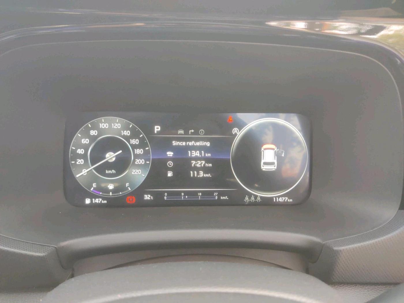 2024 KIA SONET GTX 1.0 Turbo Petrol DCT, Petrol, Automatic, 11,477 km, interior