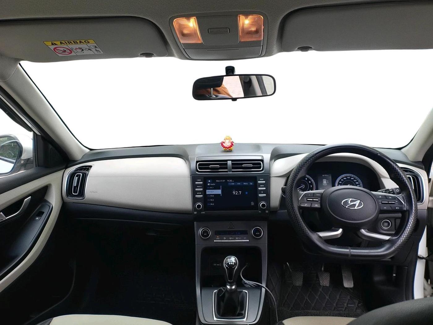 2021 Hyundai Creta S 1.5 PETROL, Petrol, Manual, 64,095 km, interior