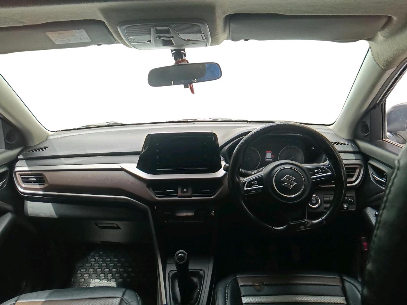 2022 Maruti BREZZA ZXI SMART HYBRID , Petrol, Manual, 73,549 km, interior