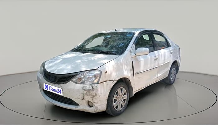 2012 Toyota Etios G, CNG, Manual, 14,446 km, exterior