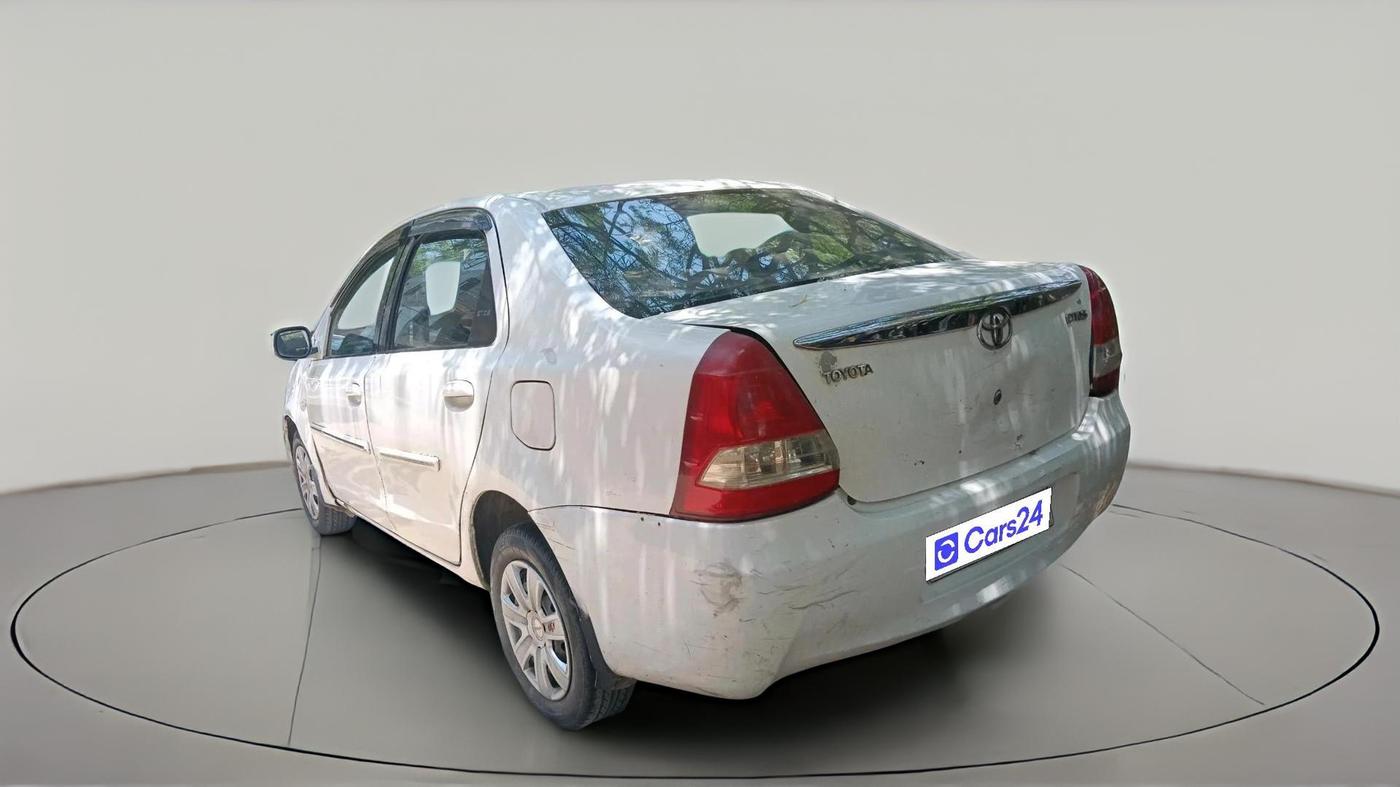 2012 Toyota Etios G, CNG, Manual, 14,446 km, exterior