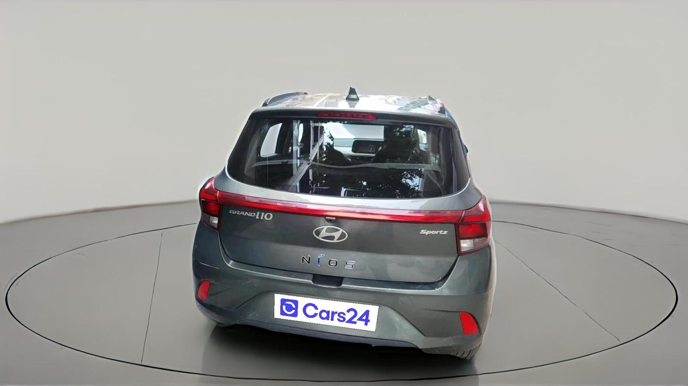 2023 Hyundai GRAND I10 NIOS SPORTZ AMT 1.2 KAPPA VTVT, Petrol, Automatic, 6,159 km, exterior