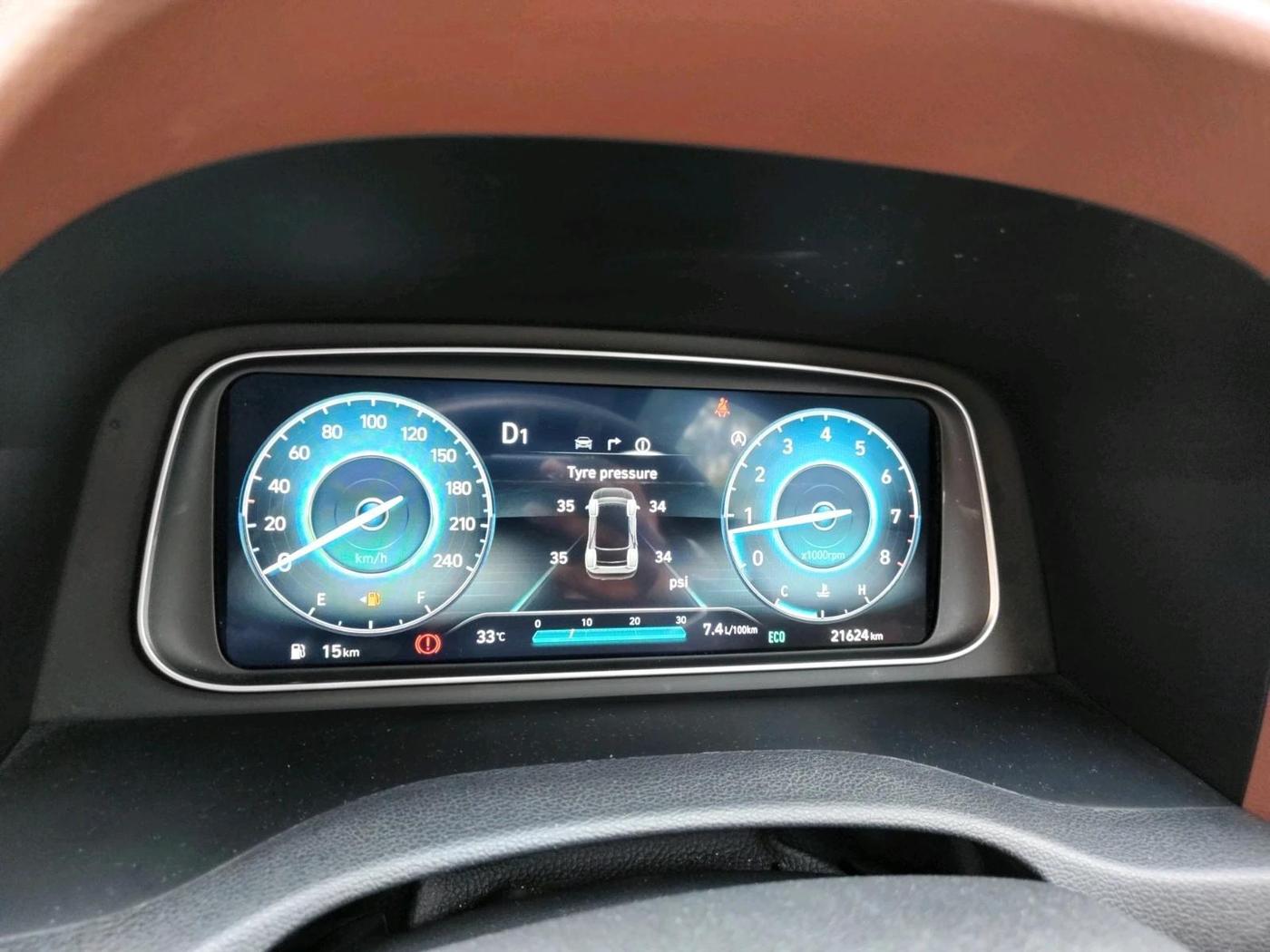 2023 Hyundai ALCAZAR 1.5 SIGNATURE (O) DCT 6STR TURBO P, Petrol, Automatic, 21,624 km, interior