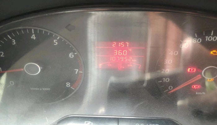 2011 Volkswagen Polo TRENDLINE 1.2L PETROL, CNG, Manual, 1,07,952 km, interior