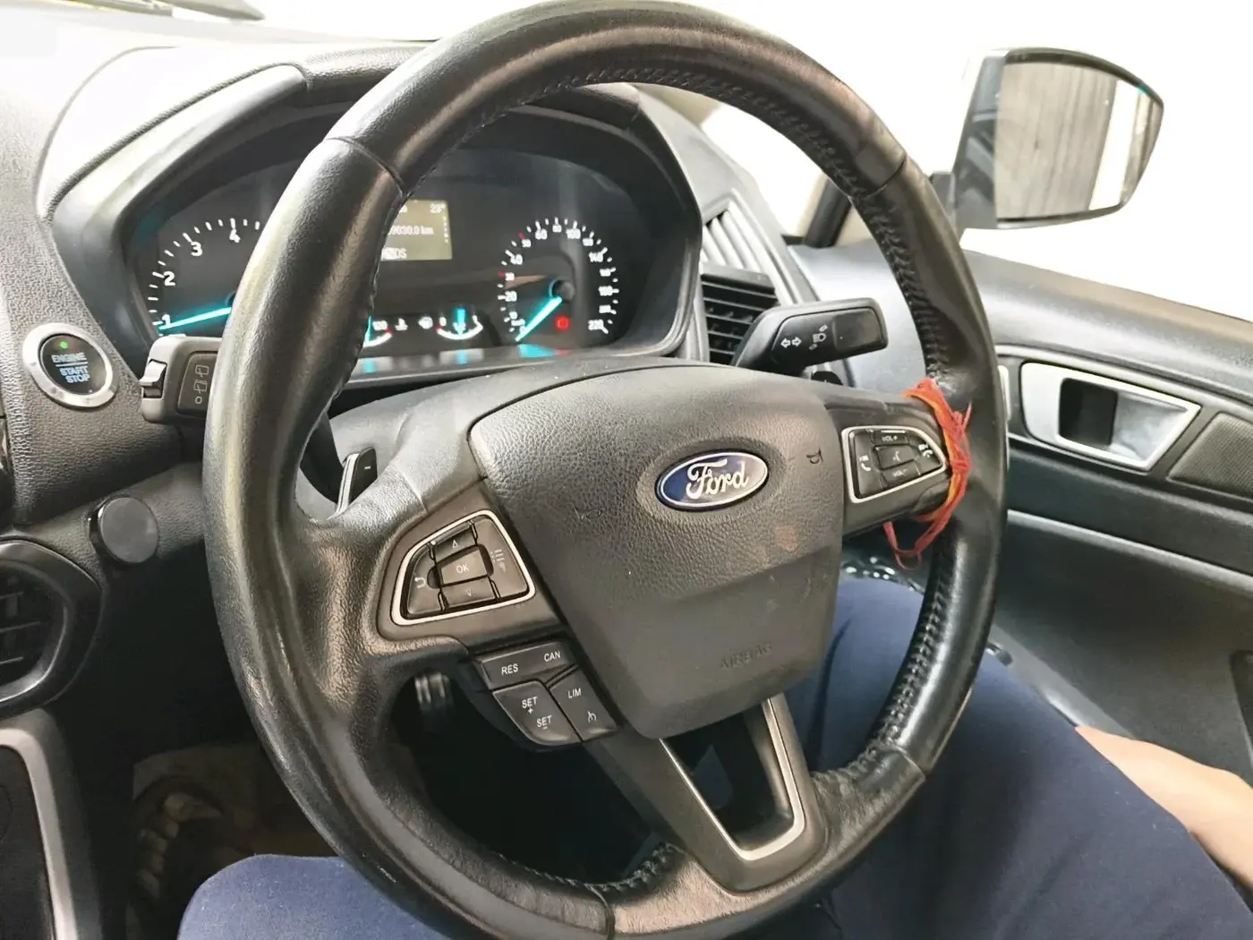 2018 Ford Ecosport TITANIUM 1.5L PETROL AT, Petrol, Automatic, 59,030 km, interior