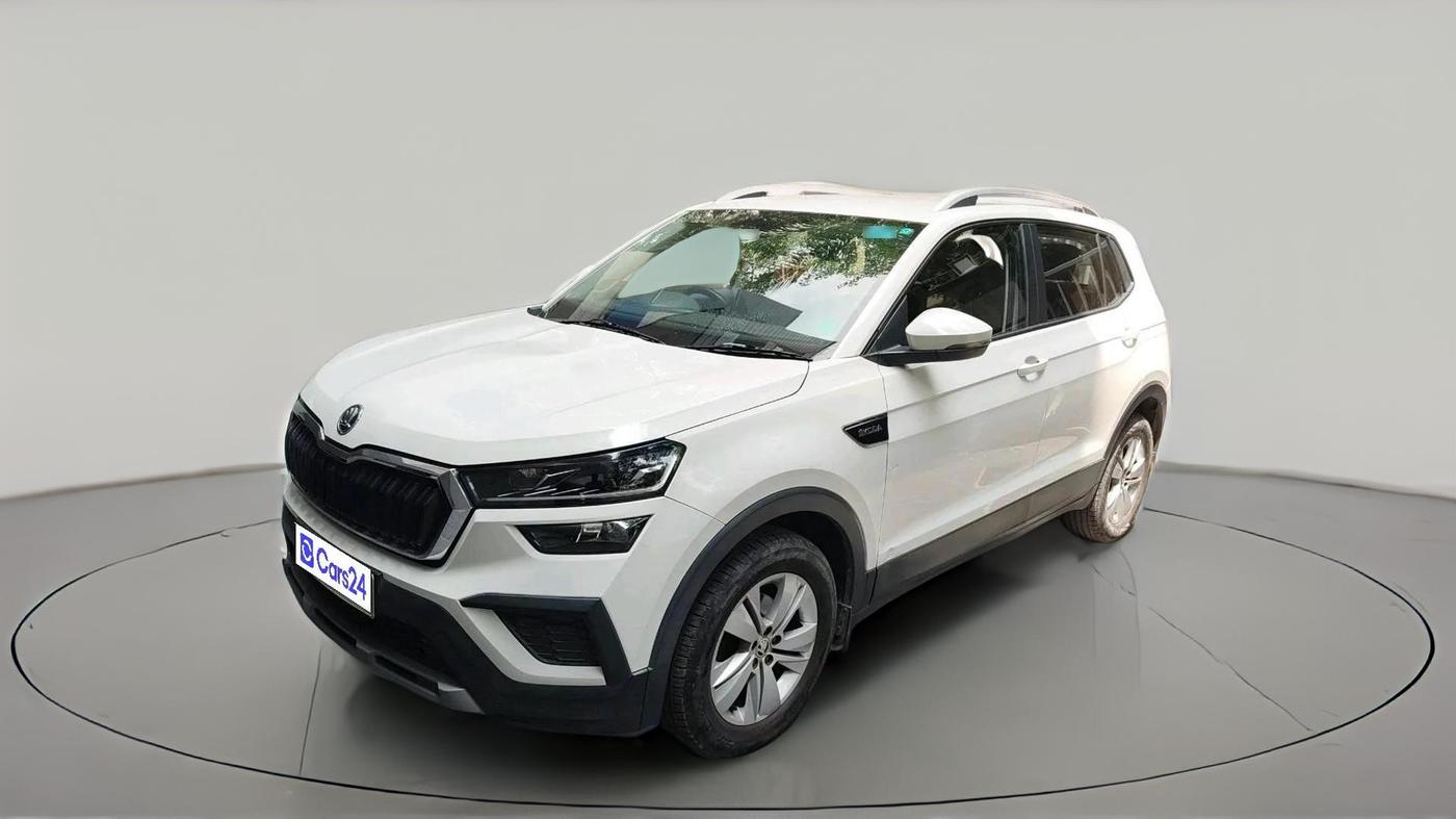 2021 Skoda KUSHAQ AMBITION 1.0L TSI AT, Petrol, Automatic, 22,169 km, exterior
