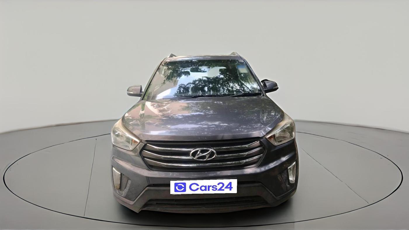 2016 Hyundai Creta E PLUS 1.6 PETROL, Petrol, Manual, 1,58,798 km, exterior