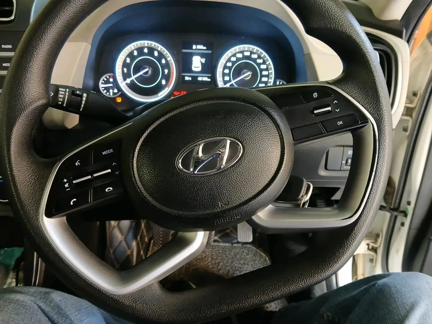 2020 Hyundai Creta EX 1.5 PETROL, Petrol, Manual, 45,100 km, interior