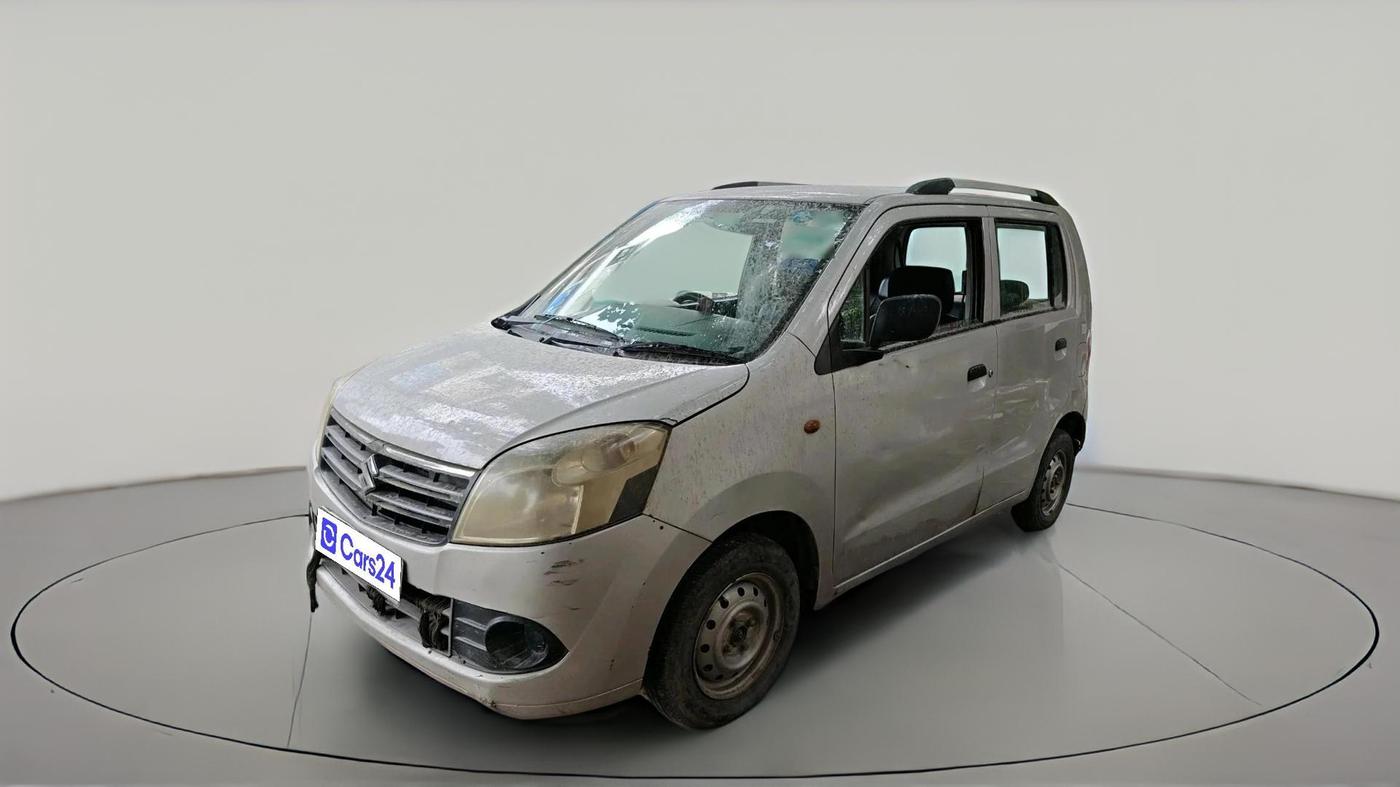 2011 Maruti Wagon R 1.0 LXI CNG, CNG, Manual, 2,89,125 km, exterior