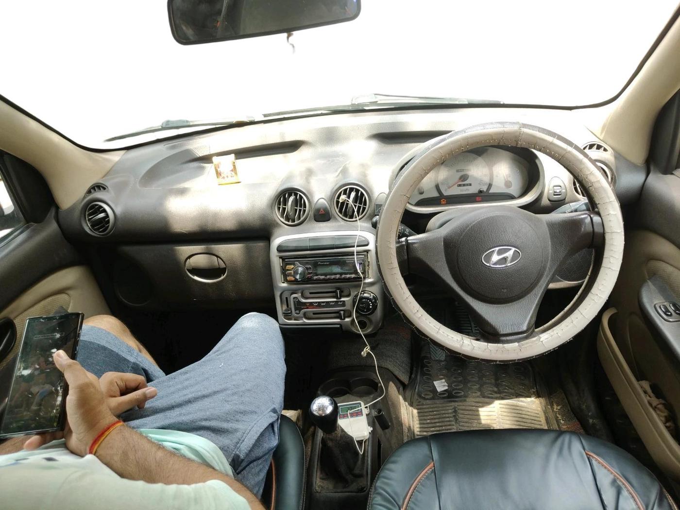 2014 Hyundai Santro Xing GL, CNG, Manual, 88,665 km, interior