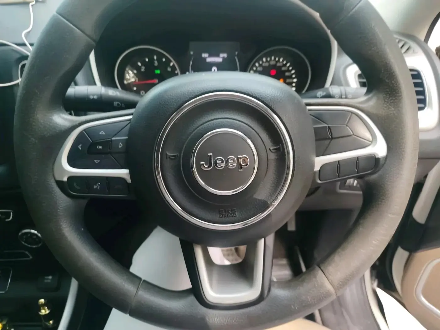 2017 Jeep Compass LONGITUDE 2.0 DIESEL, Diesel, Manual, 1,04,443 km, interior