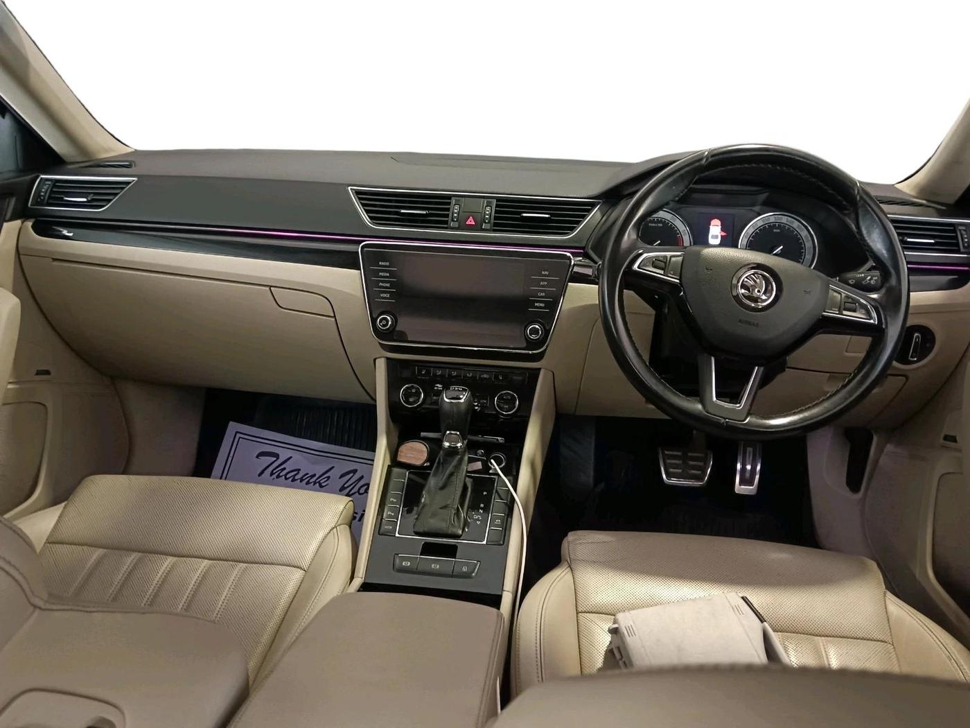 2019 Skoda Superb L&K 1.8 TSI AT, Petrol, Automatic, 94,486 km, interior